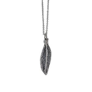 Feather Dangle Pendant ONLY | Vintage Sterling Silver 925